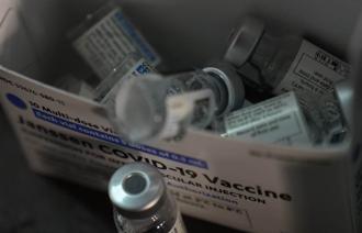 嬌生COVID-19（2019冠狀病毒疾病）疫苗屬於單劑型疫苗。(圖/美聯社)