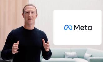 祖克柏宣布臉書改名Meta，並宣布公司將專注發展元宇宙概念。（圖／路透社）