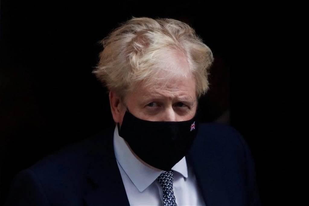 英首相強生。(圖/路透社)