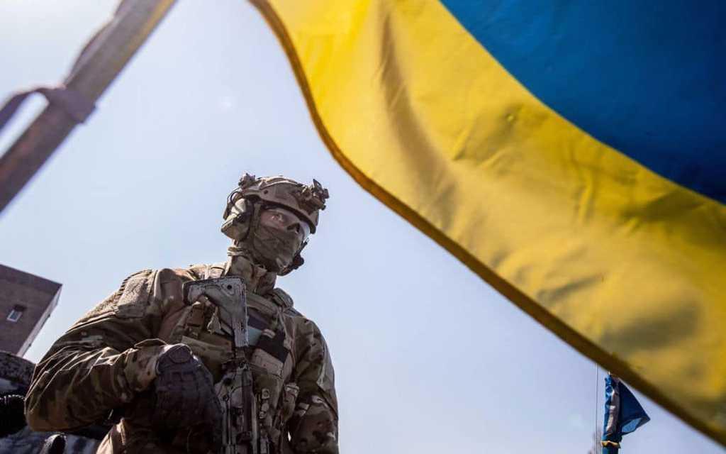 烏克蘭軍方宣稱，已奪回基輔西部要地馬卡利夫。（圖／烏克蘭國防部臉書）