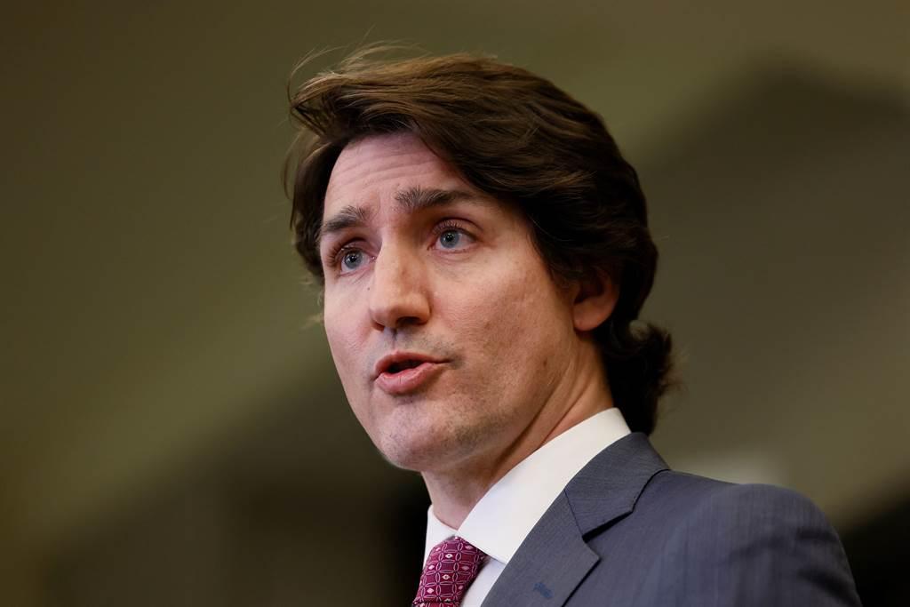 加拿大總理杜魯道（Justin Trudeau）。(圖／路透社)