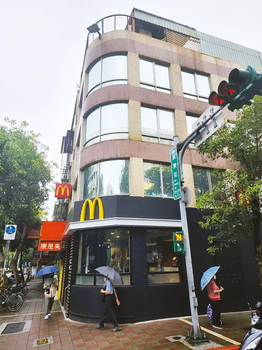麥當勞台北民生二店現已改為「外帶店」，不設內用座位。圖／姚舜
