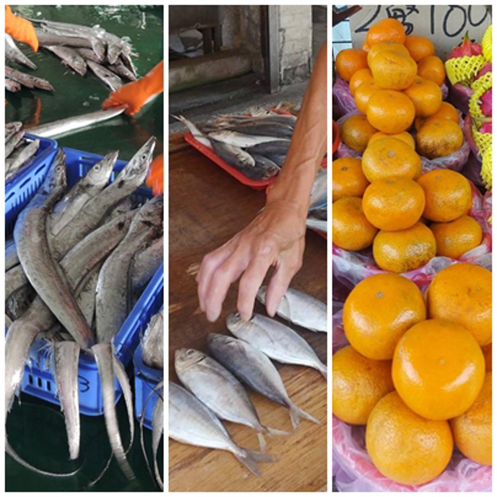 大陸海關總署今（3）早表示，依據大陸相關法律法規和標準，茲決定自8月3日起暫停台灣的冰鮮白帶魚、凍竹莢魚和柑橘類水果輸入大陸。（示意圖/
資料照片合成）