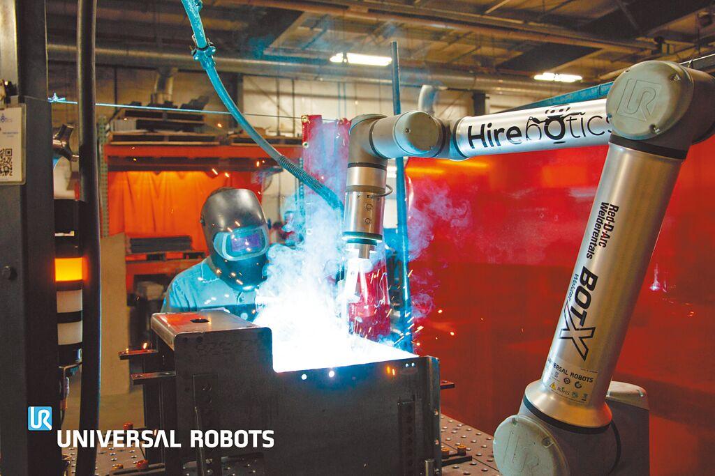 產業對於協作科技需求漸增，帶動Universal Robots營收強勁成長。圖／業者提供
