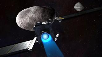  DART探測器將在不久後撞擊小行星戴摩佛斯。(圖/NASA)
