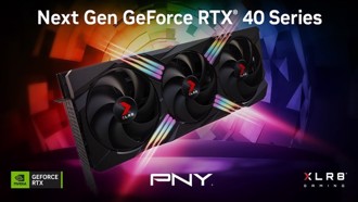 必恩威科技 (PNY Technologies) 於今（27）日公布旗下電競品牌XLR8 Gaming 推出新世代的NVIDIA GeForce RTX® 40 VERTO™系列顯示卡。（必恩威科技）