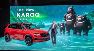 SKODA今日正式發表 KAROQ 改款新車。圖為總裁李御林。（SKODA提供）