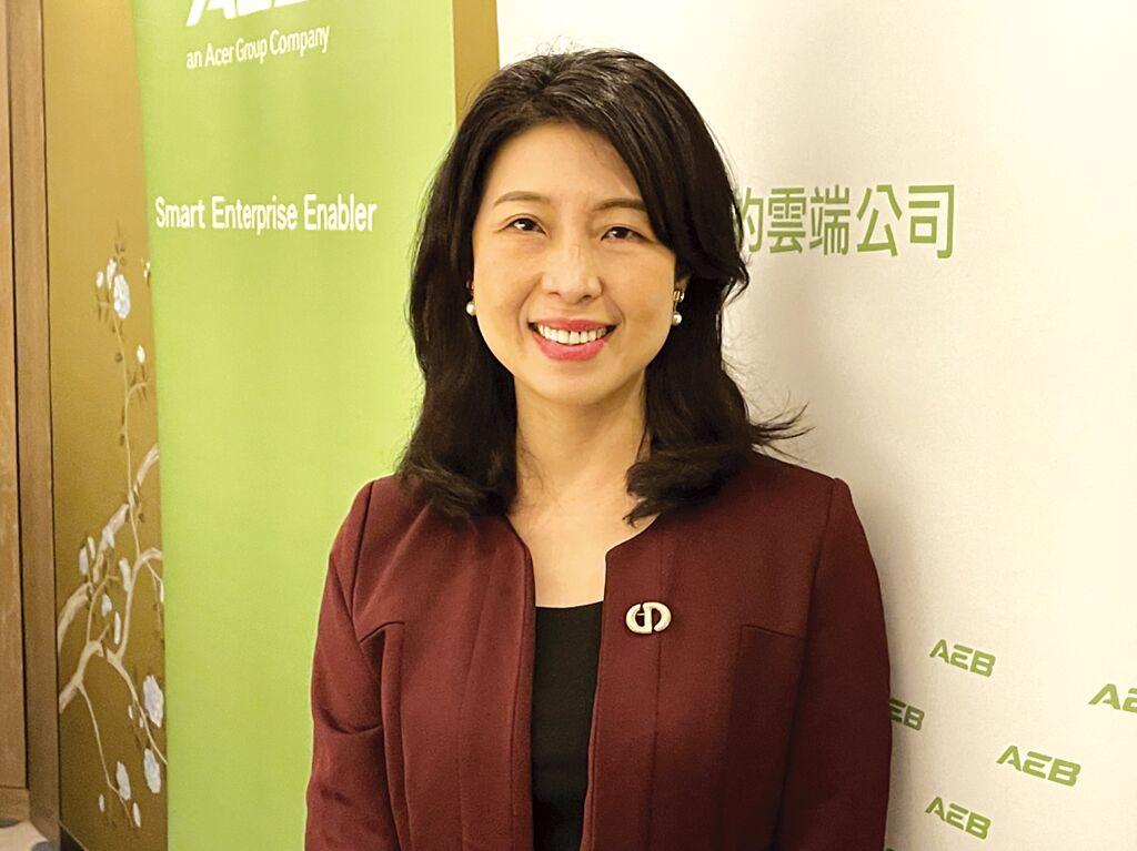 宏碁資訊總經理周幸蓉。圖／翁毓嵐