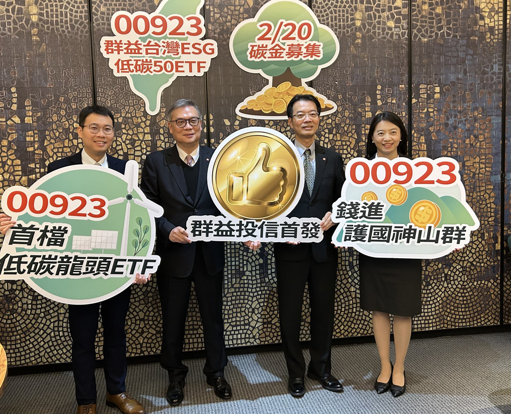 《基金》首檔台股低碳+ESG雙元素龍頭ETF 掌握「碳金」大趨勢 - 基金 - 旺得富理財網