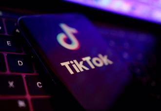 TikTok應用程式。（路透）