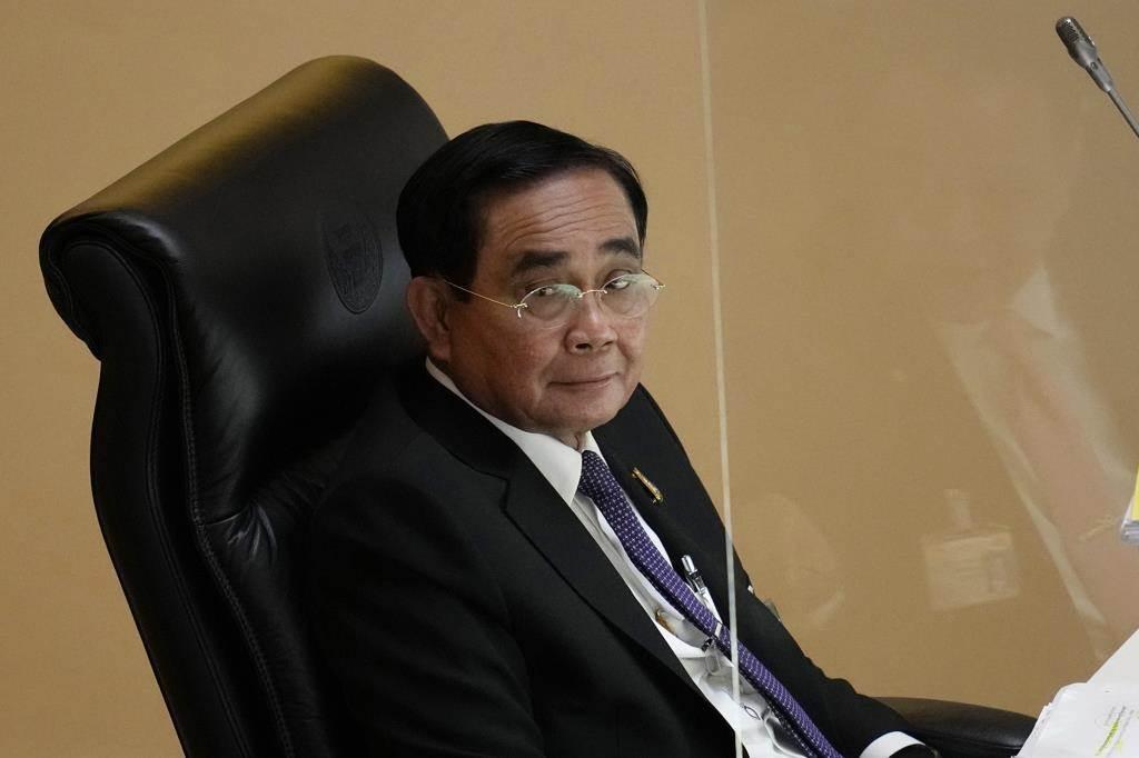 泰國總理帕拉育將軍上周強烈暗示，在內閣本周最後一次正式會議後，他將解散眾議院。（美聯社）