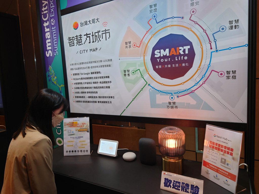 智慧城市展 台灣大秀5G+AIoT七大應用(公司提供)