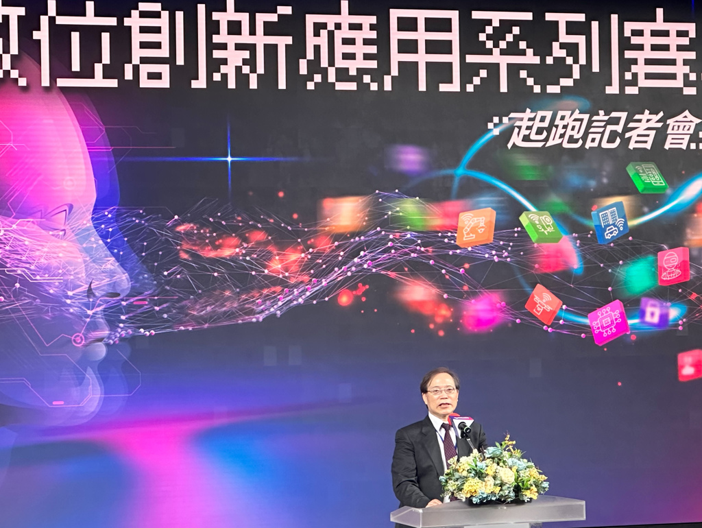 中華電董事長謝繼茂。（王逸芯攝）
