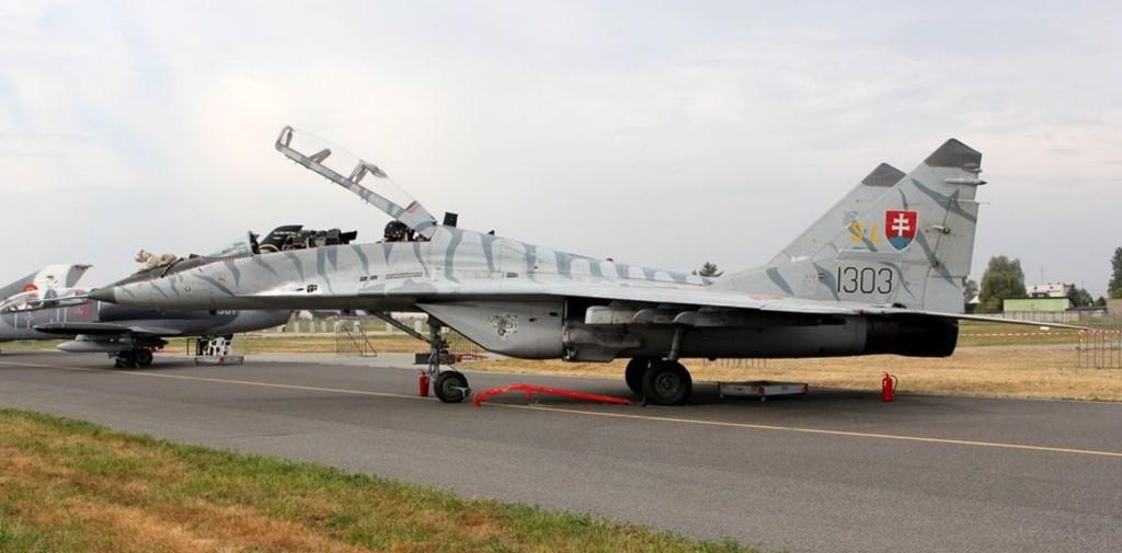 斯洛伐克的MiG-29戰機。(圖/斯洛伐克空軍)