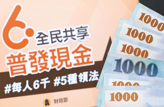 「登記入帳2.0」將於4月11日上線，最快當天上午登記，當天下午就會入帳，讓民眾免出門就能快速領到錢。(本報資料照片)