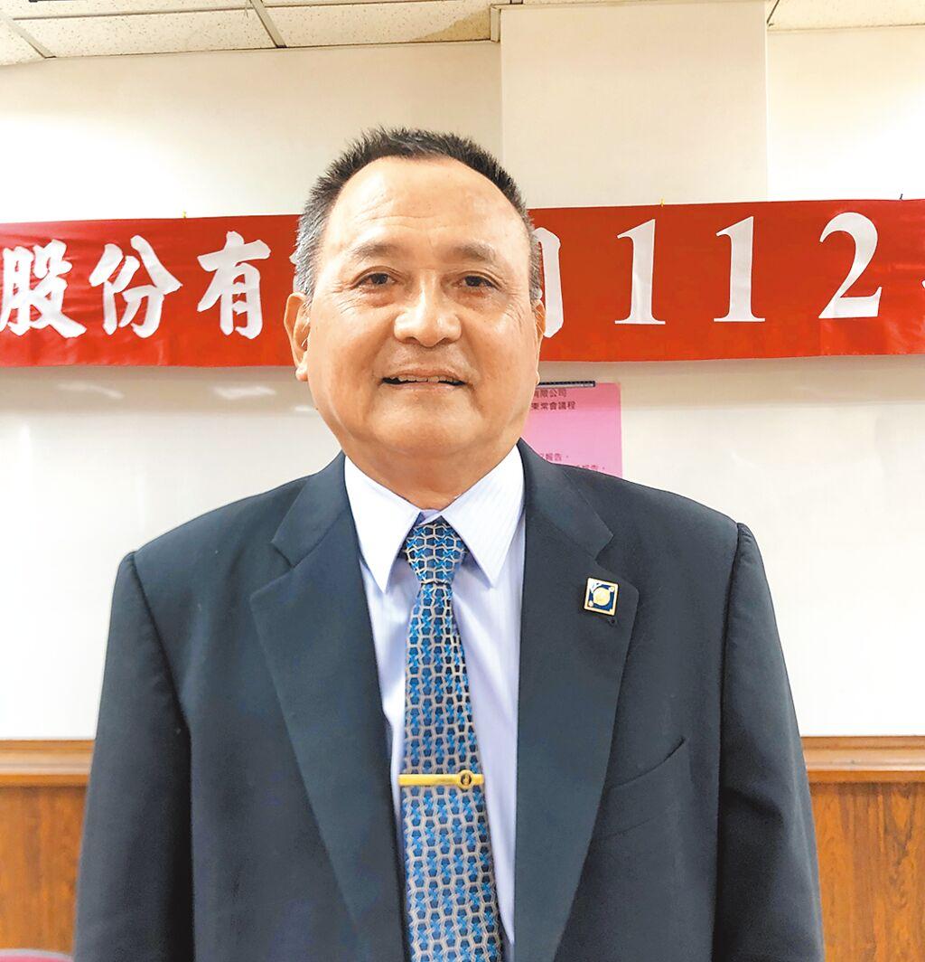 瑞穎董事長陳柏峰26日主持股東會。圖／沈美幸