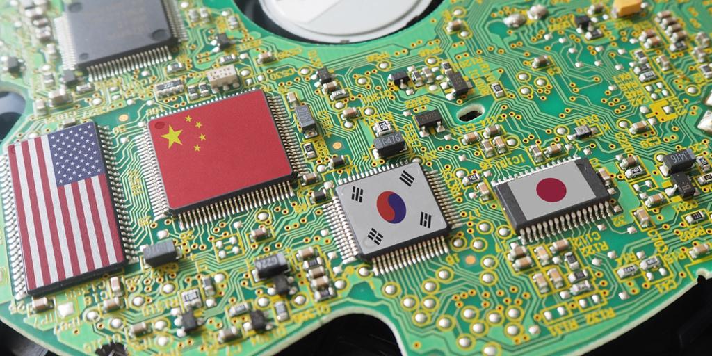 外媒報導，韓議員爆料，中國大陸也希望加入Chip4晶片聯盟。（示意圖/達志影像/shutterstock）