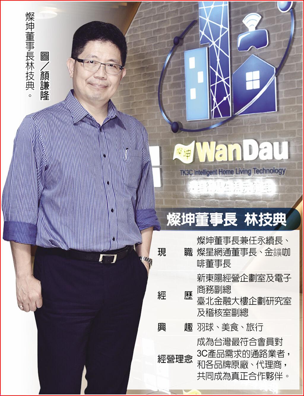 燦坤董座 林技典擦亮招牌 找回黃色榮耀 - 上市櫃 - 旺得富理財網