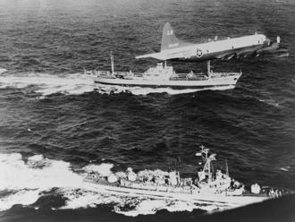 蘇聯貨船「阿諾索夫號」離開古巴。（資料照/shutterstock）