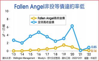 Fallen Angel非投等債違約率低