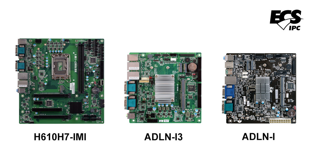 精強發表全新一代3款主機板H610H7-IM1/ADLN-I3/ADLN-I，滿足不同產業和應用的需求。（圖:精英提供）