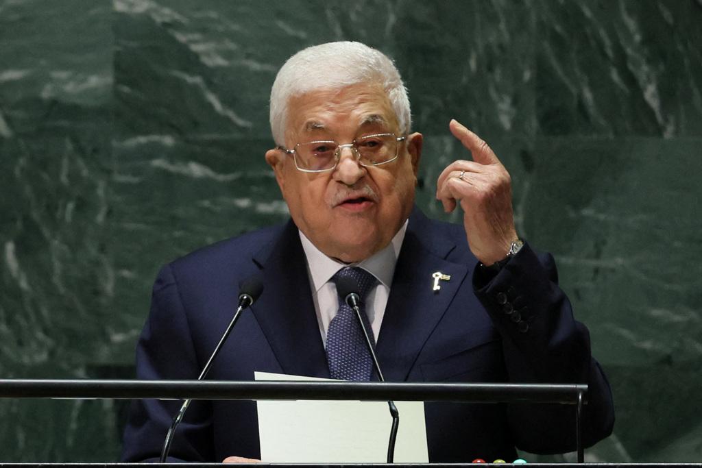 巴勒斯坦領袖阿巴斯（Mahmud Abbas）。（圖／路透社）