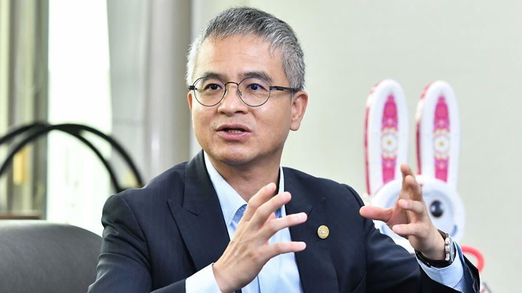 郭水義5月接掌中華電信董事長，訂出多項戰略目標，要讓中華電信市值站穩兆元，其推升兆元市值的策略，包括擴大策略性轉投資及推動轉投資事業IPO，打造中華電信集團艦隊。圖／本報資料照片