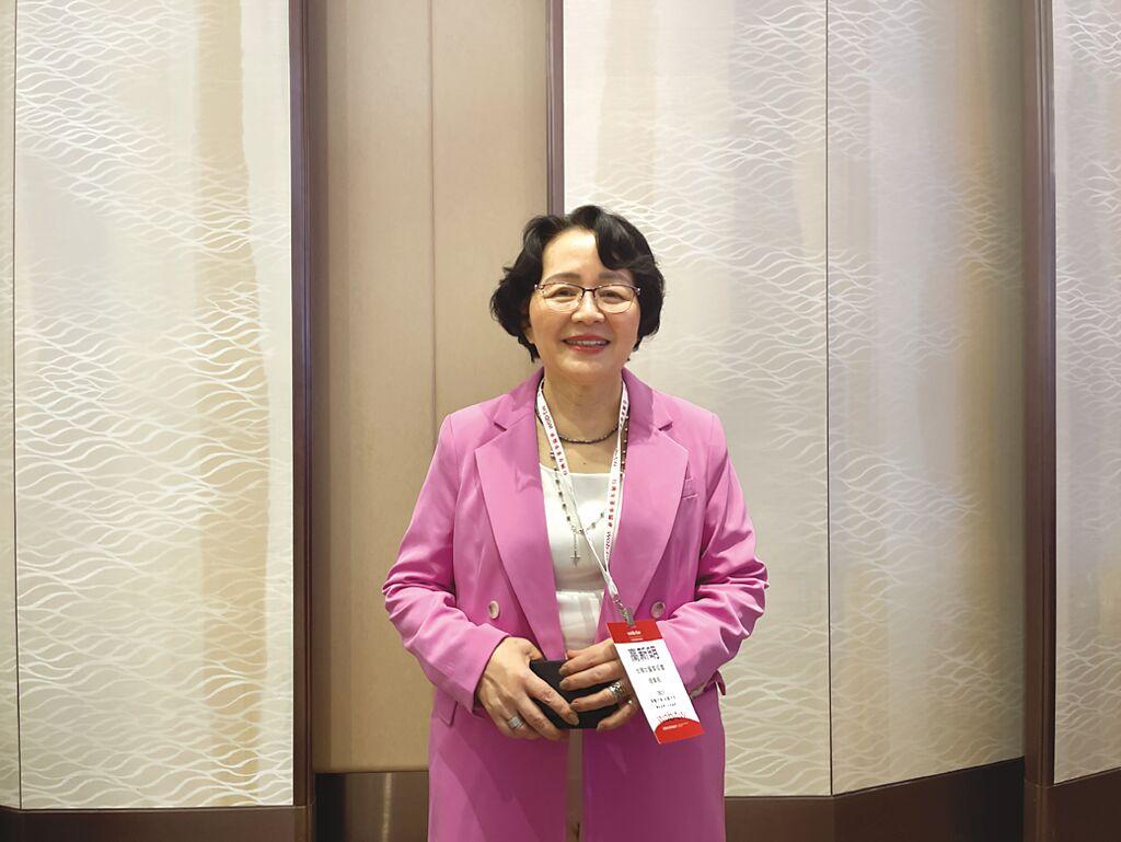 帆宣董事長高新明也是台灣女董事協會理事長，27日出席台灣女董事協會和安永聯合會計師事務所共同舉行「接軌全球永續共好 2023剛柔並濟大未來」論壇。圖／張瑞益