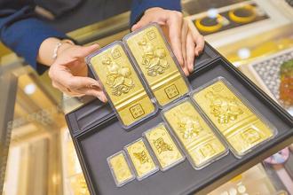 黃金作為天然的避險資產，往往會因市場的避險情緒出現漲幅。圖／中新社