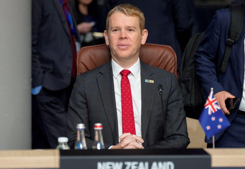 紐西蘭總理希金斯(Chris Hipkins)。（圖/路透社）
