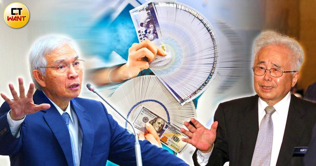 11月初，央行總裁楊金龍（左）在立院答詢，就前副總裁許嘉棟質疑「央行上繳盈餘讓台灣付出代價」論點，反駁說「我繳庫犯罪嗎」。（圖／黃鵬杰、劉耿豪攝）