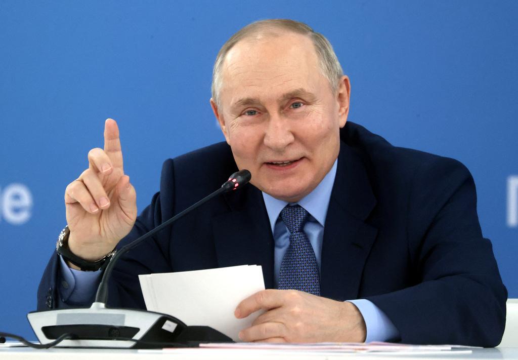 俄羅斯總統普丁有意尋求6度連任。（圖／路透社）