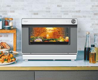Panasonic蒸氣烘烤爐全面升級新登場，蒸、烤、煎、炸、烘、燉，一爐就OK！圖／Panasonic提供