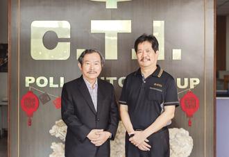 泰茂董事長呂萬賢（左）與泰茂總經理呂萬傑樂觀明年營運成長動能。圖／業者提供