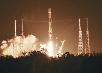 SpaceX在2023年平均每四天就發射1次火箭。圖／美聯社