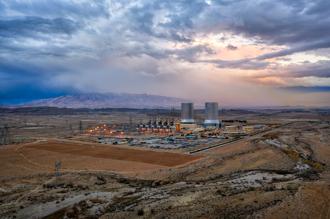 2019年1月，伊朗南部布什爾省核電廠資料照。(圖:shutterstock/達志)