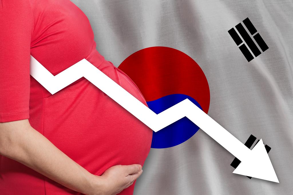 南韓少子化問題嚴峻。（示意圖：shutterstock/達志）
