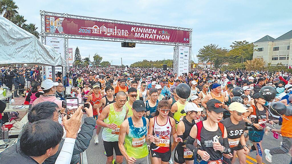 邱垂正盼金門馬跑出兩岸和平